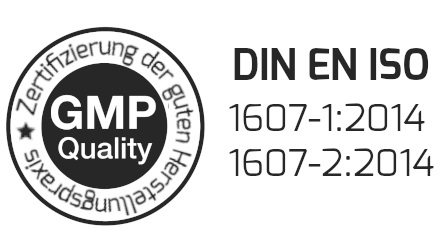 GMP - Zertifizierung der guten Herstellungspraxis