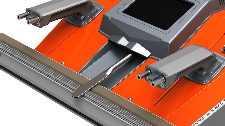 BK-V high performance industrial vacuum impulse sealer eco nozzle