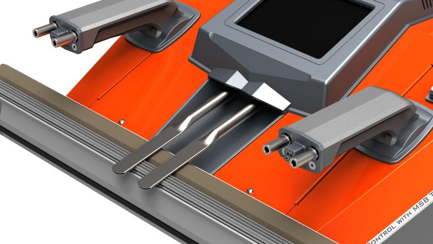 BK-V high performance industrial vacuum impulse sealer standard nozzle